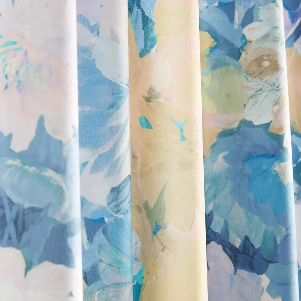 Anthropologie Helen Dealtry Velvet Lilac Curtain, 84